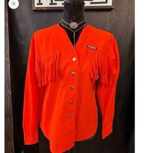 Vintage Western wear‎ Roughrider Button Down sz M-L
